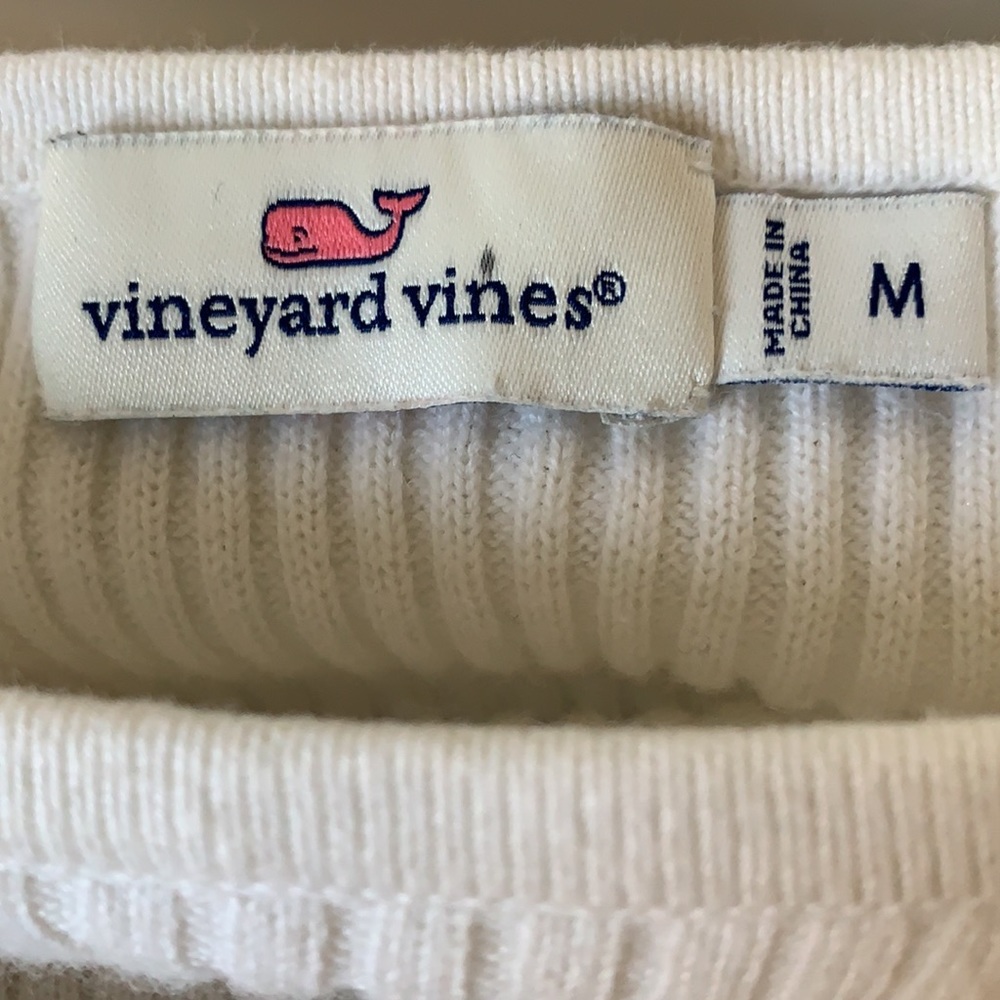 Womens Vineyard Vines Ruffle Sweater